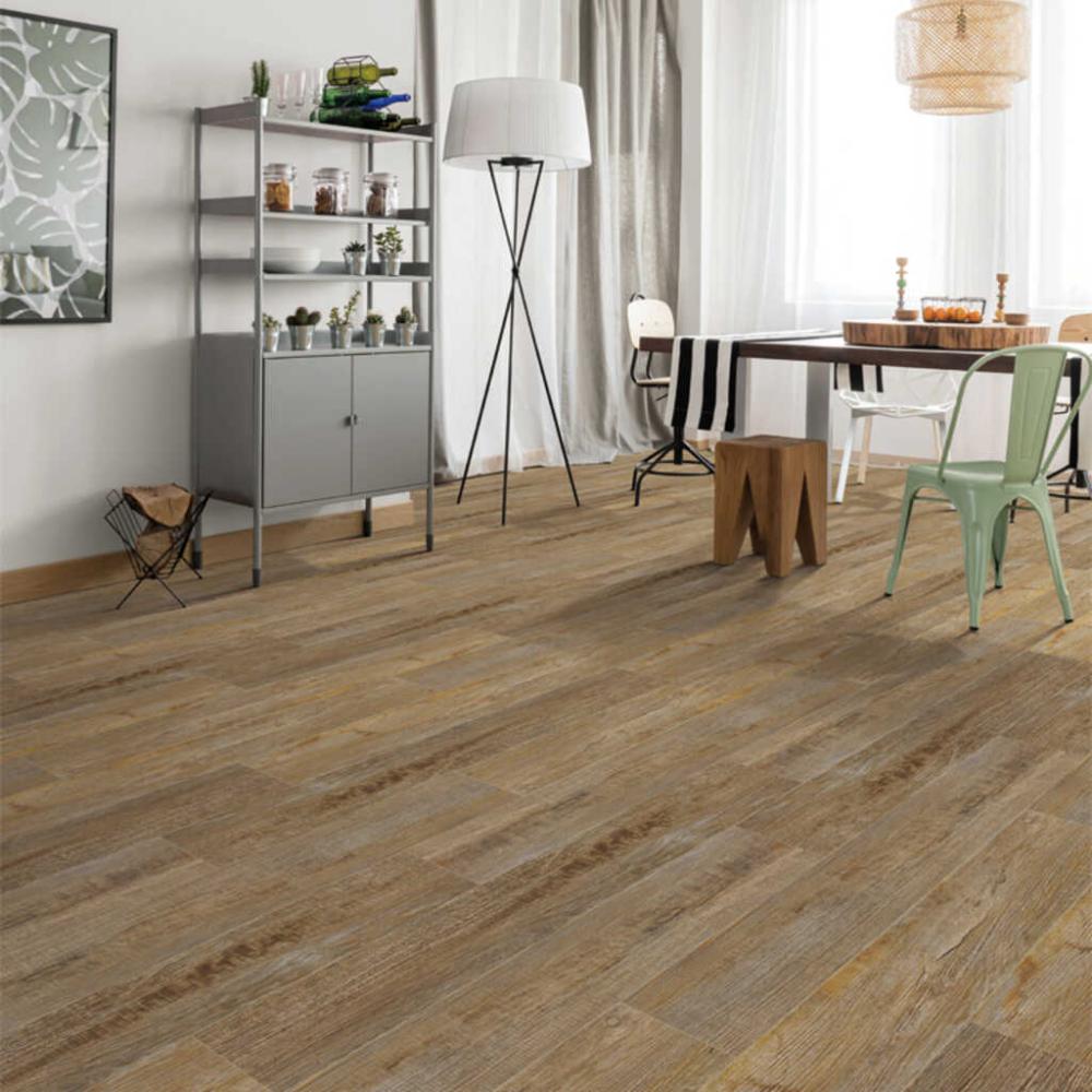 (image for) Next Floor Epic 7\" x 48\" Luxury Vinyl Plank - Acorn Rustic Oak 586 705