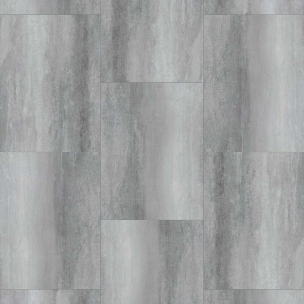 (image for) Next Floor Patina 18\" x 24\" Luxury Vinyl Tile DB - Silver Stria - 419 006
