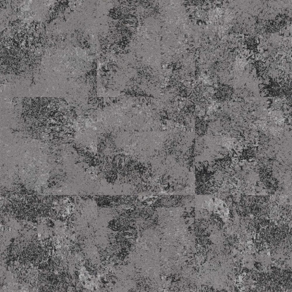 (image for) Next Floor Quarry 19.7\" x 19.7\" Solution-Dyed Nylon Carpet Tiles - Nickel NF726002