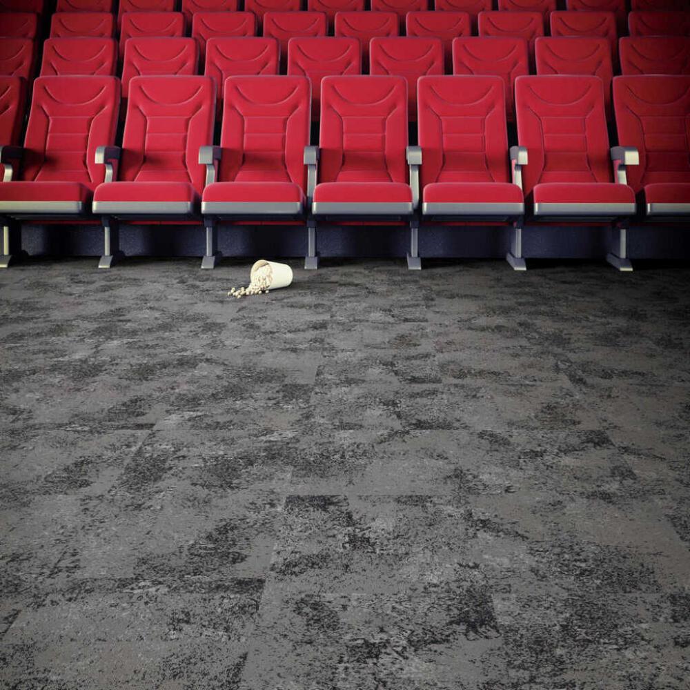 Next Floor Quarry 19.7" x 19.7" Solution-Dyed Nylon Carpet Tiles - Nickel NF726002 Next Floor Quarry 19.7" x 19.7" Solution-Dyed Nylon Carpet Tiles - Nickel NF726002