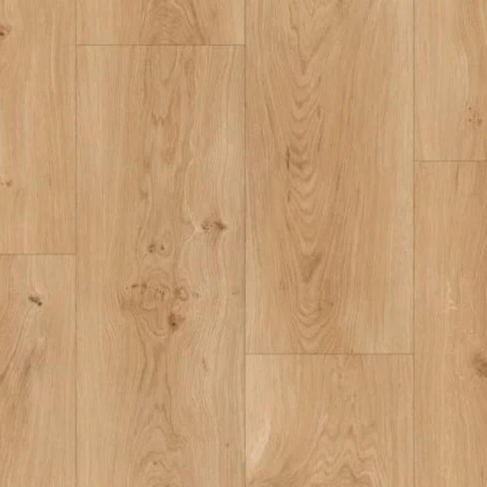 (image for) Nuvelle Lux Collection 9\" x 72\"\" WPC Waterproof Luxury Vinyl Plank - Sunstone LX109