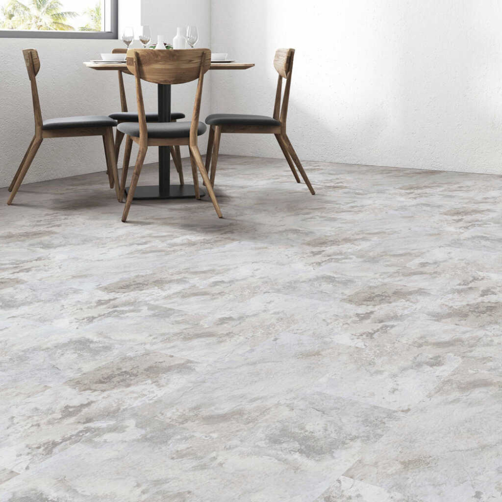Next Floor Monumental 12" x 24" Rigid Click LVT - Pizarra Crema - 526 602
