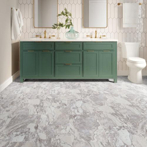 (image for) Tarkett Progen 12" x 24" Rigid Click LVT - Arabescato Illusion Stone - 270288008