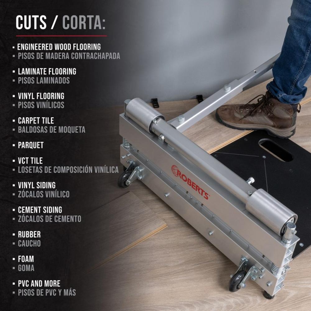 (image for) ROBERTS 10-911 9" PrecisionCuts Pro Multi-Floor Cutter