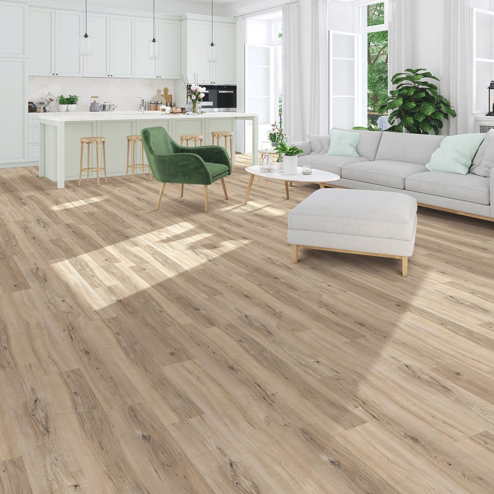 Next Floor Regatta 7.7" x 47.8" Waterproof Laminate Plank - Sand NF303003 Next Floor Regatta 7.7" x 47.8" Waterproof Laminate Plank - Sand NF303003
