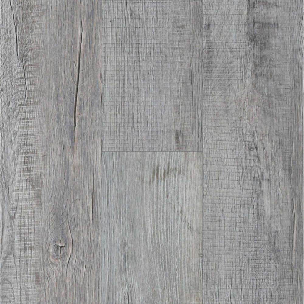 (image for) Next Floor Incredible 5.0 7\" x 48\" Rigid Click LVP- Silver Rustic Oak 525 203
