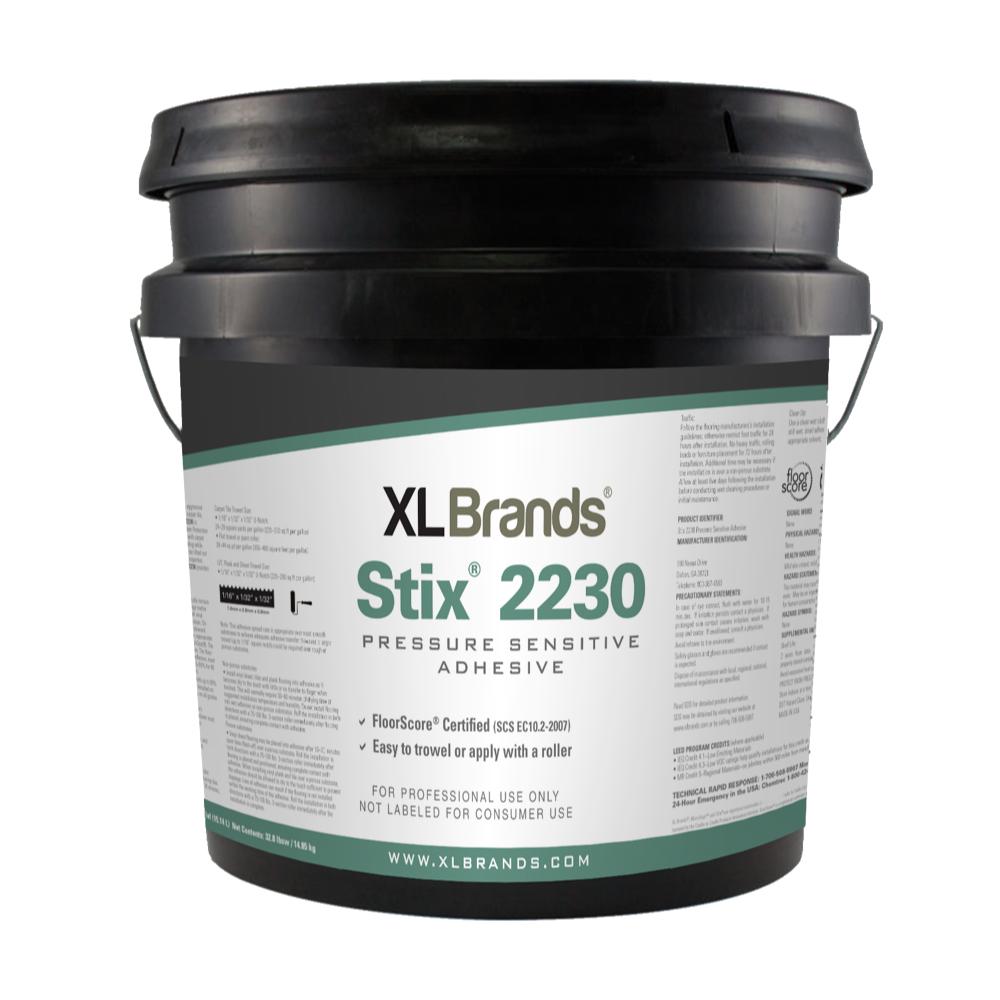 (image for) XL Brands Stix 2230 Pressure Sensitive Adhesive - 4 Gal