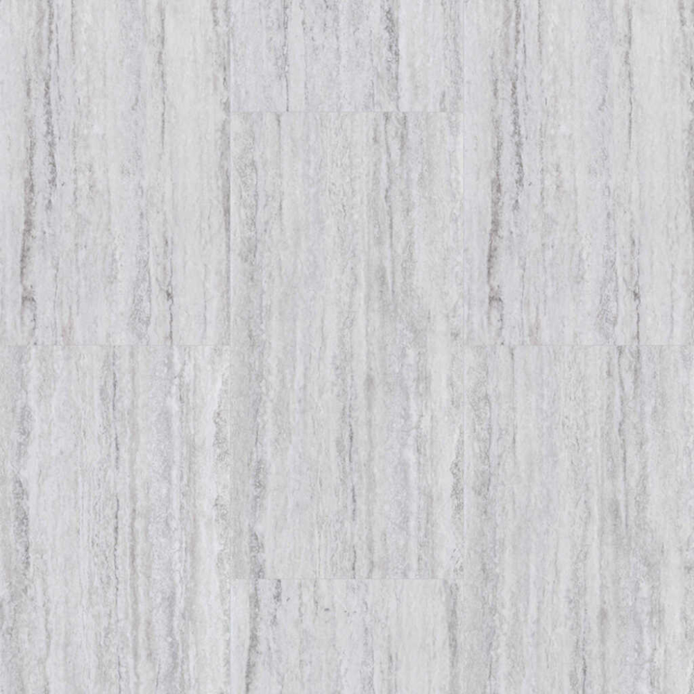 (image for) Next Floor Monumental 12\" x 24\" Rigid Click LVT - Travertino Argento - 526 002