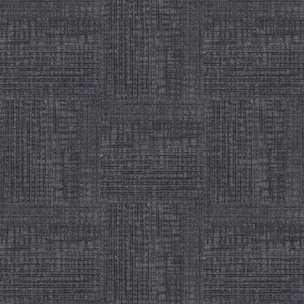 (image for) Next Floor Invincible II 19.7\" x 19.7\" Solution-Dyed Nylon Fiber System Carpet Tiles - Volcanic NF851022