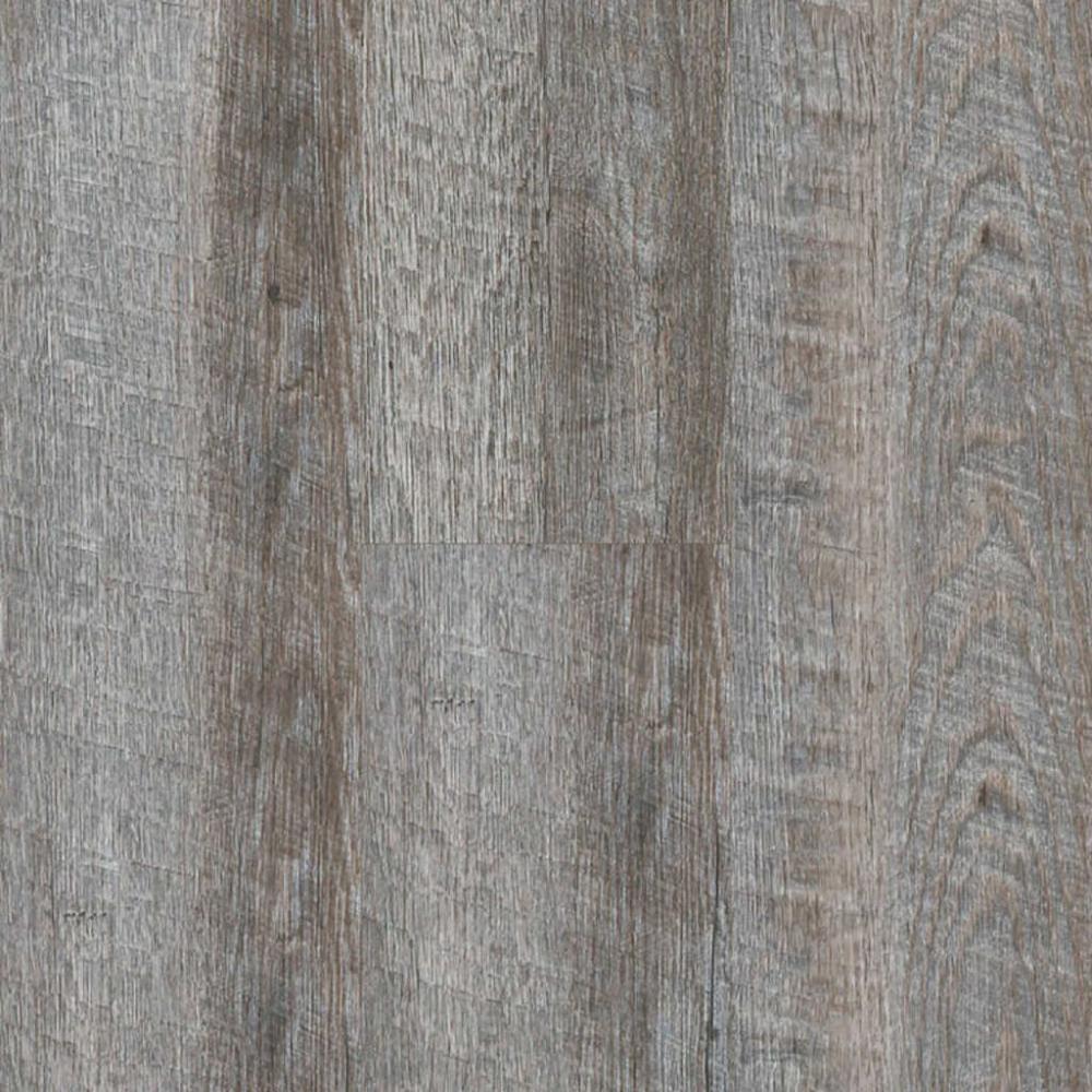 (image for) Next Floor Incredible 5.0 7\" x 48\" Rigid Click LVP- Weathered Barnboard 525 208