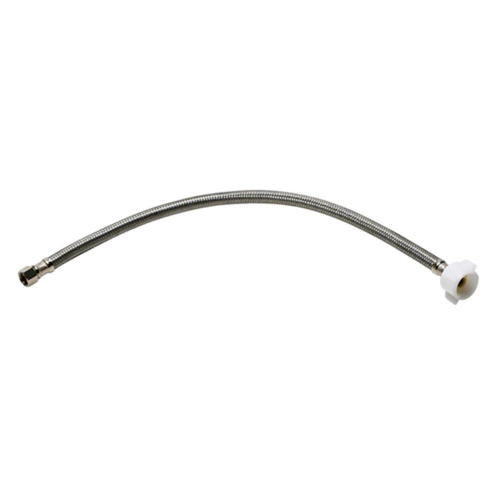 (image for) FLUIDMASTER B1T20 20\" Braided Steel Toilet Hose
