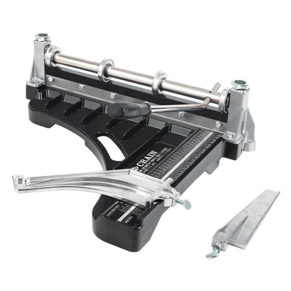 CRAIN 008 18" Vinyl Special Tile Cutter Painted Black Base - Current Model