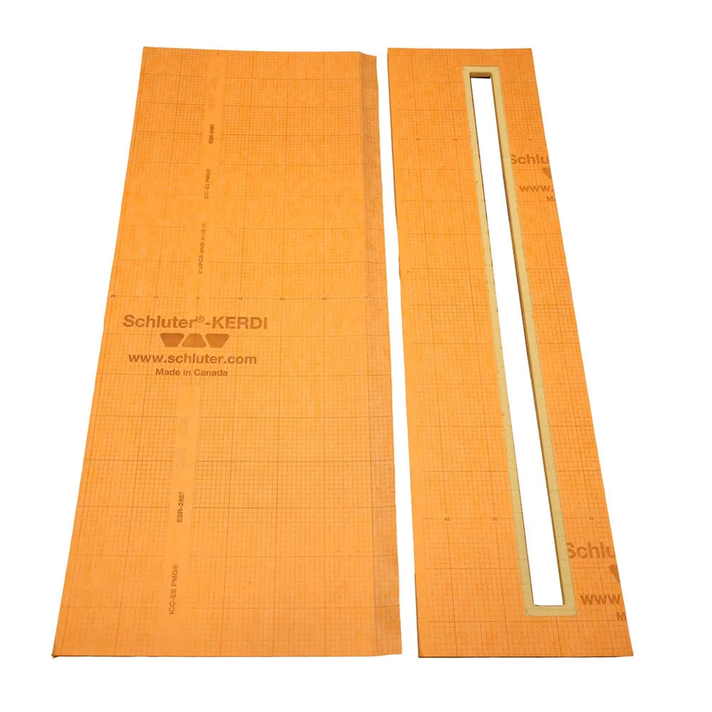 Preformed Shower Slope Kits