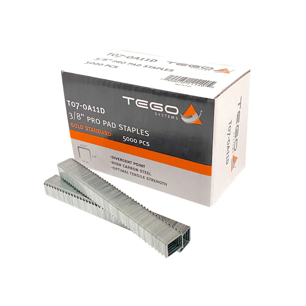 (image for) TEGO T07-0A11D 3/8″ Pro Pad Staples - 5000 Box