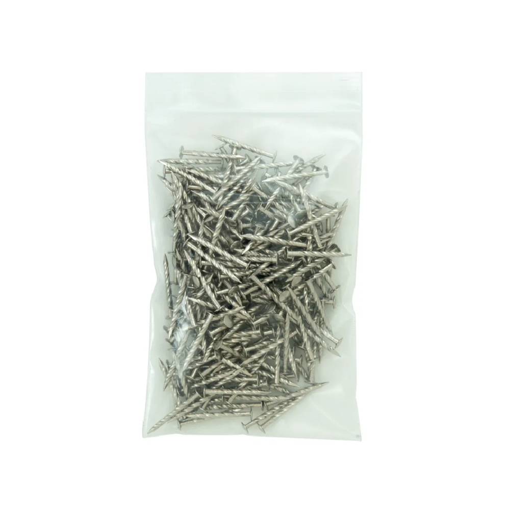 (image for) TEGO T10-1250-DP 1-1/4\" Pewter Drive Screw Nails - 1 lb.