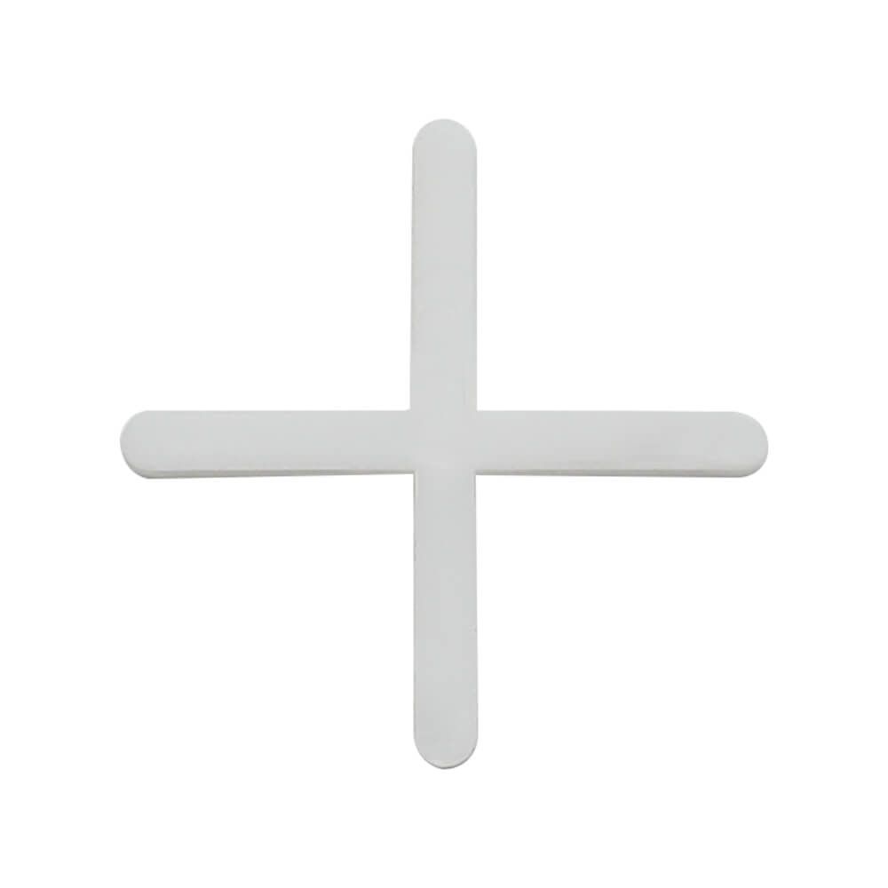 (image for) BIHUI TSC3250 1/8\" (3mm) Cross Type Solid Tile Spacers - 250 Pack