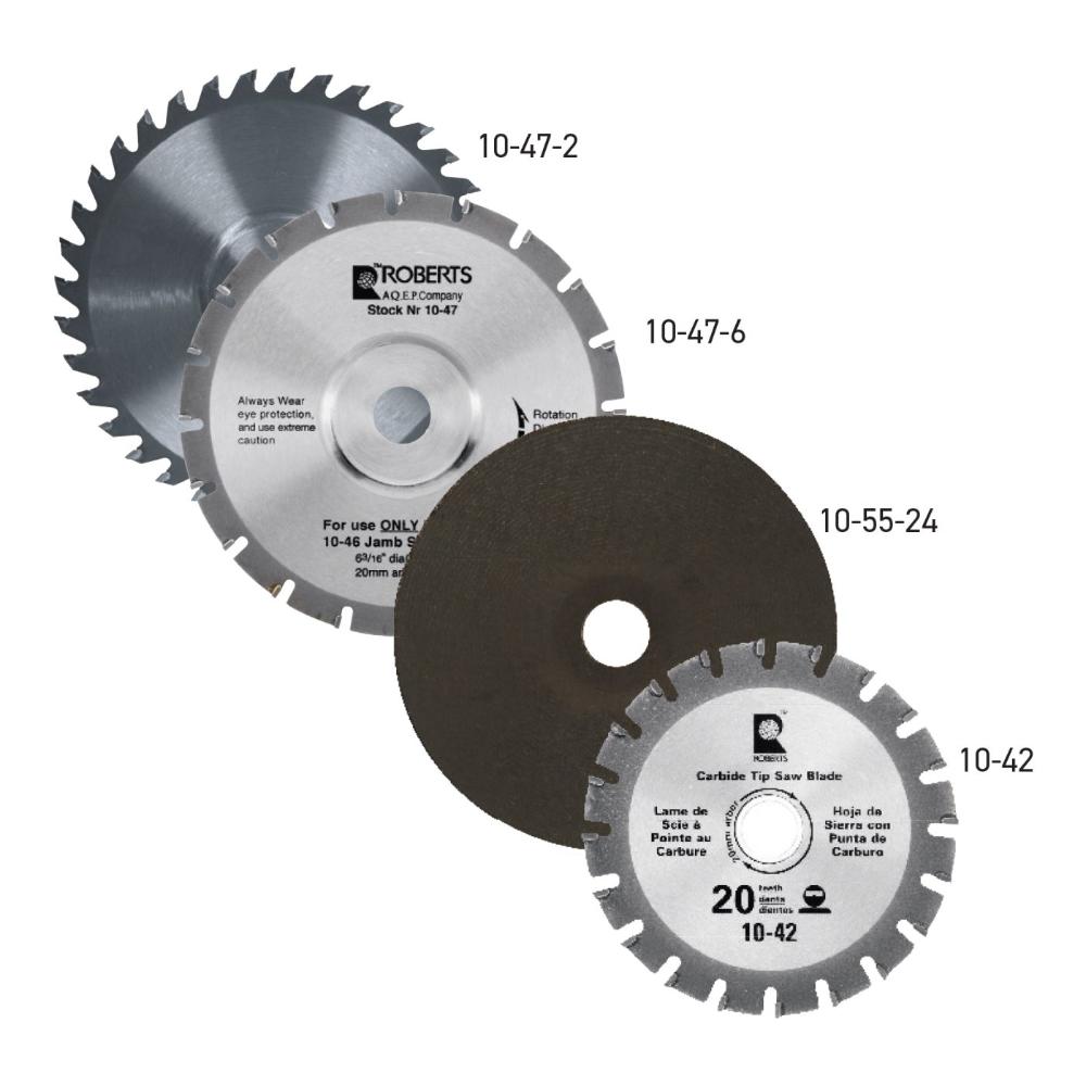 Longneck Plus and Super Six 6” Jamb Saw Blades