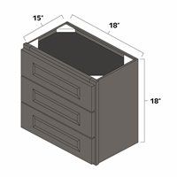 Three Drawer Wall