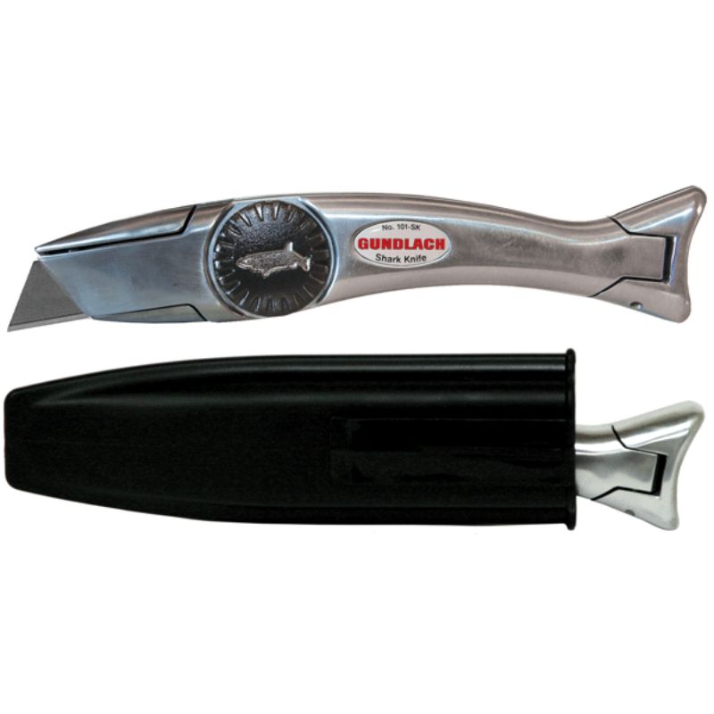 Gundlach 101-SK Shark Utility Knife w/ Plastic Holder - Click Image to Close
