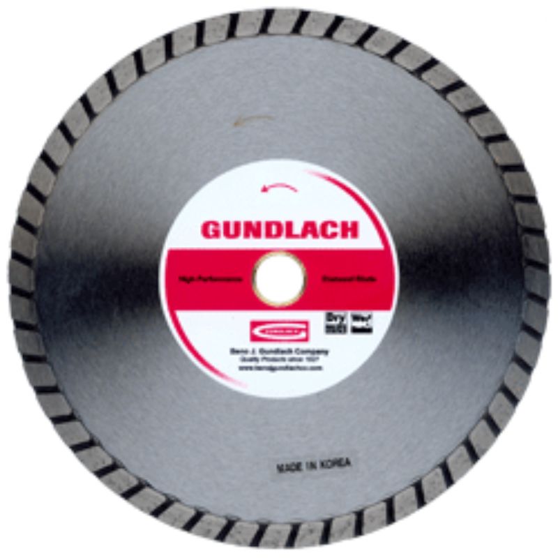 Gundlach 4-TRP 4" Turbo-Rim Premium Blade - Click Image to Close