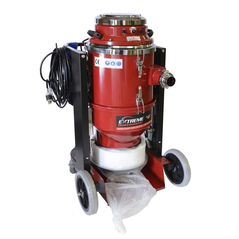 Taylor Tools EDC.400 Extreme Dustmaster HEPA Vacuum Continuous Bagger - Click Image to Close