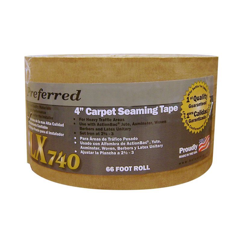 Halex Preferred LX-740 4\" Carpet Seaming Tape - Amber