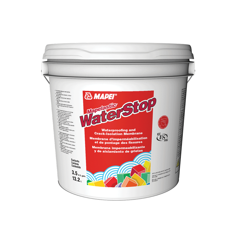Mapei Mapelastic Water Stop Waterproofing and Crack-Isolation Membrane - 3.5 Gal. Pail