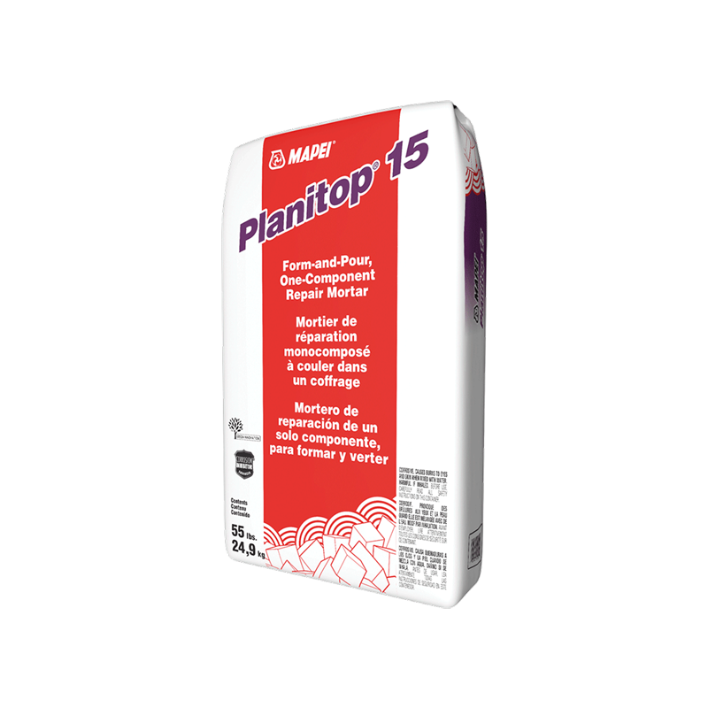 Mapei Planitop 15 Form-and-Pour One-Component Repair Mortar - 55 Lb. Bag
