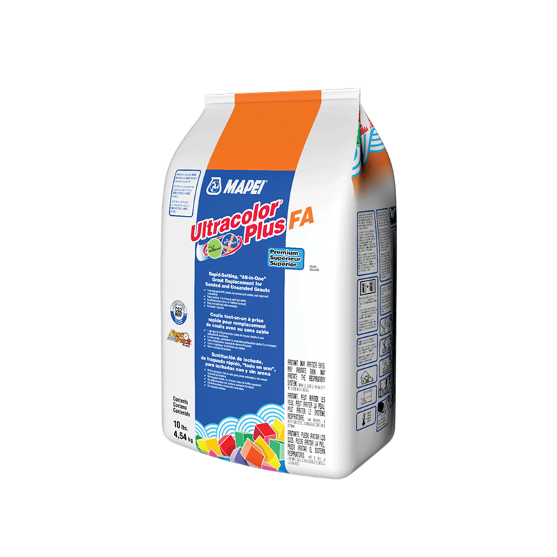 Mapei Ultracolor Plus FA Rapid-Setting "All-in-One" Grout Replacement for Sanded and Unsanded Grouts - 10 Lb. Bag