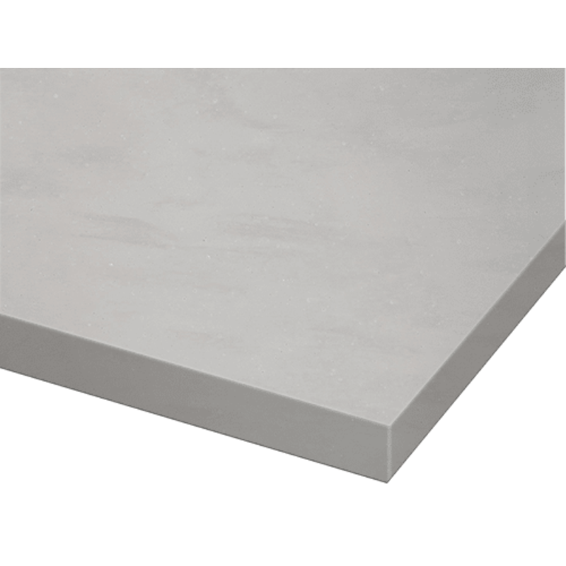Staron Solid Surface 1/2" x 30" x 145" - Ash Concrete VA129