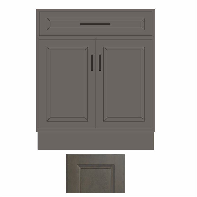West Point Grey 27" Double Doors & Single Drawer Base Cabinet - WPG-B27