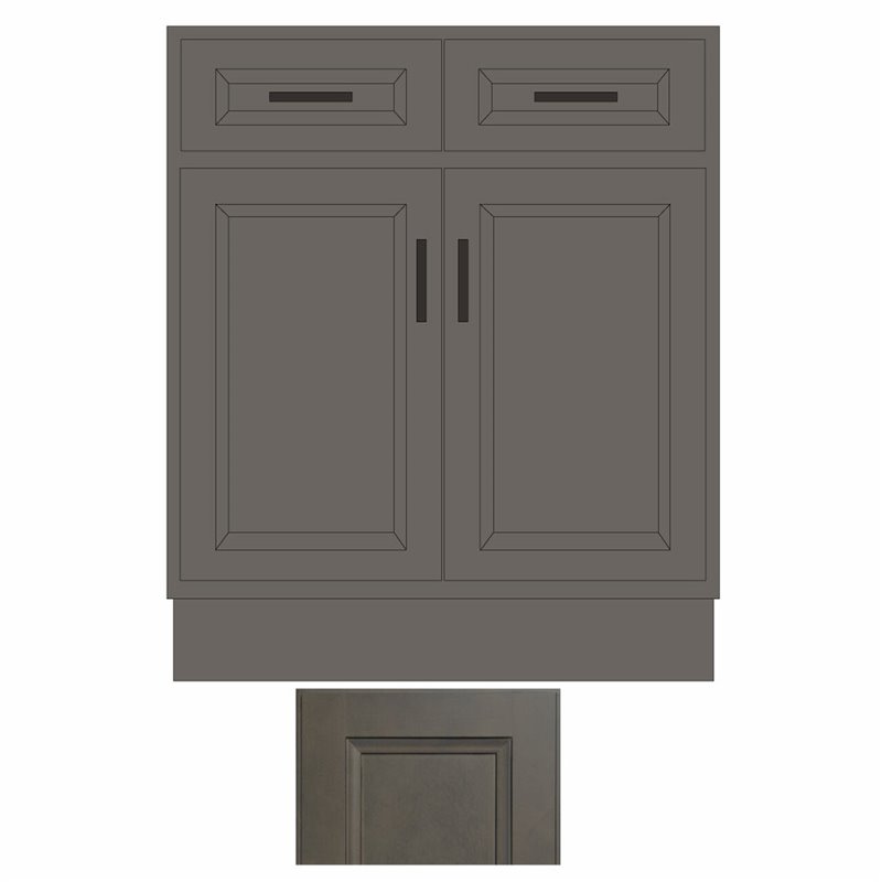 West Point Grey 42" Double Doors & Drawers Base Cabinet - WPG-B42