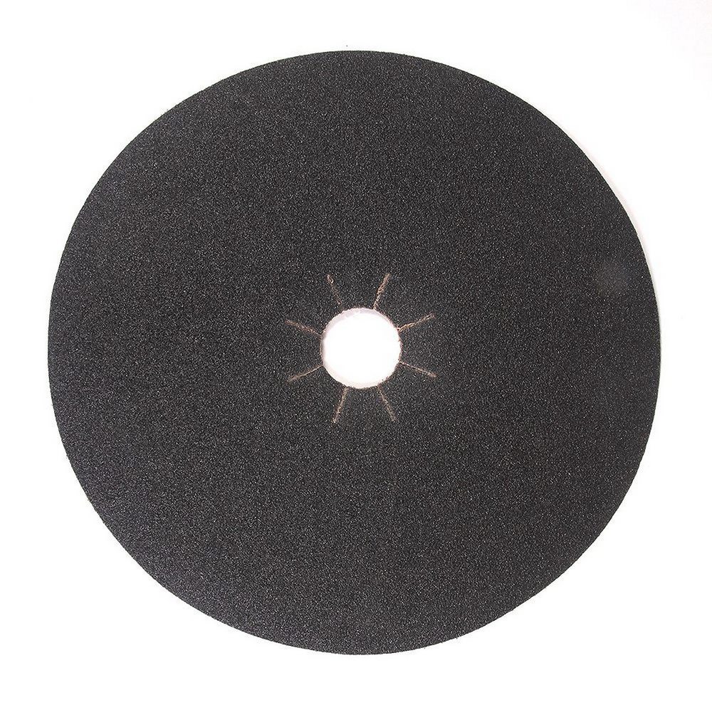 Installers Choice 16" x 2" Hole Silicon Carbide Cloth Floor Sanding Disc - 80 Grit