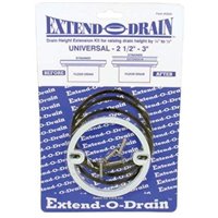 Extend-O-Drain 2500 2-1/2" - 3" Universal Drain Height Extension Kit