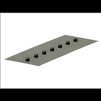 Gundlach 680-FCA 1/16" x 1/16" x 1/16" Versablade Trowel Blade - Square Notch