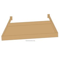 21" Universal Roll Out Tray - AMCROT21