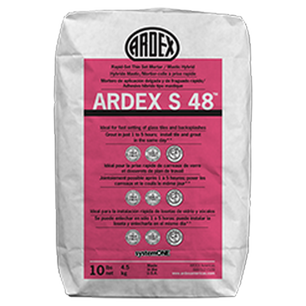 Ardex S 48 Rapid-Set Mortar / Mastic Hybrid - 10 Lb. Bag