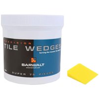 Barwalt B-1118 Yellow "Super" Wedges - 75 Per Jar