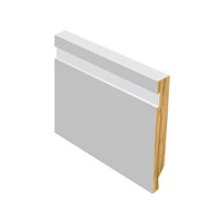 M Trim PX5 9/16" x 5-1/4" Primed Pine Neo Baseboard