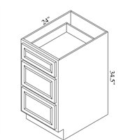 Brae 12" Drawer Base Cabinet - BRA-BD12