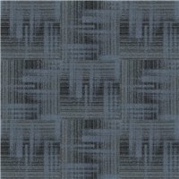 Next Floor Bandwidth 19.7" x 19.7" Solution Dyed Nylon Modular Commercial Carpet Tile - Commodore Blue 883 014