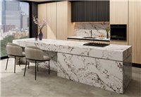 (image for) Phoenix Quartz 126" x 63" x 3cm - Botticino