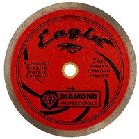 Diamond Professionals CPW07P Eagle 7" Premium Wet Saw Blade - Platinum Series