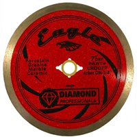 Diamond Professionals CRD07P Eagle 7" Premium Wet/Dry Saw Blade - Platinum Series