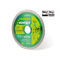 Montolit CZ115 4.5" Green Line Basic Blade