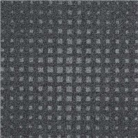 Next Floor CleanStep 19.7" x 19.7" Solution Dyed Nylon Modular Commercial Carpet Tile - Charcoal 896 003