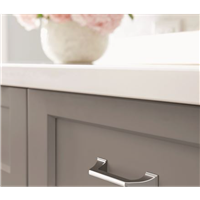 Amerock Exceed 3-3/4in(96mm) Center-To-Center Pull - Polished Chrome