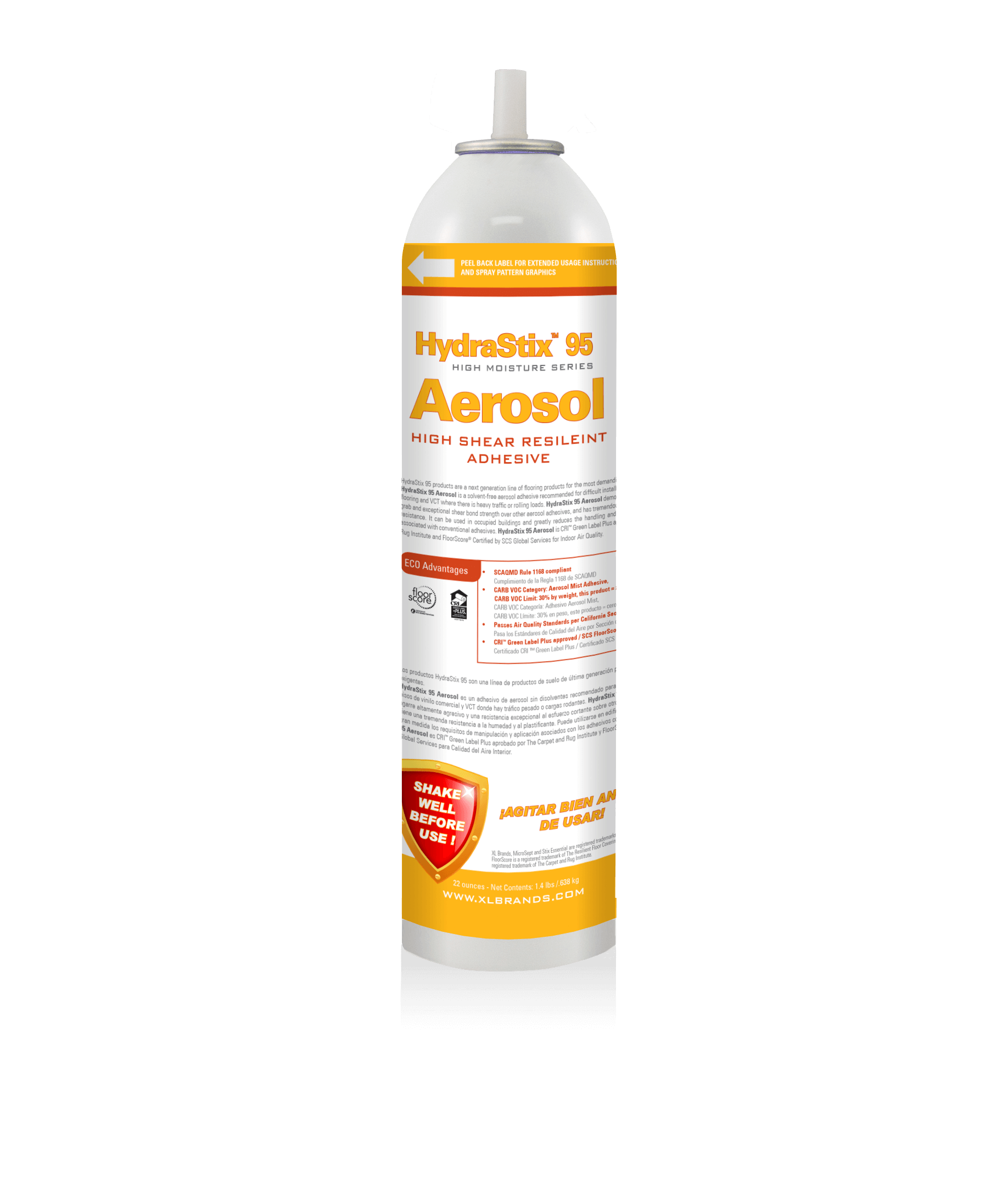 XL Brands HydraStix 95 Aerosol High Shear Resilient Adhesive ( 22 oz. Can)