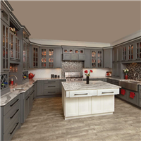 (image for) Platinum Shaker 30" x 42" Microwave Wall Cabinet - PS-MW3042