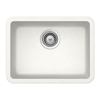 Pelican PL-350 Granite Composite Undermount Kitchen Sink 19 3/4'' x 14 7/8" - Alpina